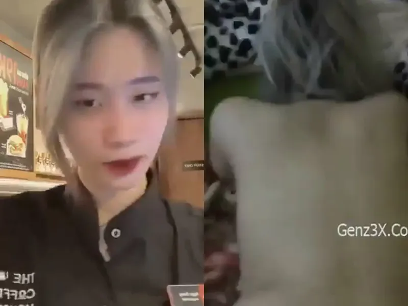 Lộ clip em nv coffee house bị gấu trả bài tả tơi p2